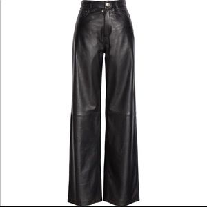Rag n Bone REAL 100% Lambskin Leather Pants Size 26